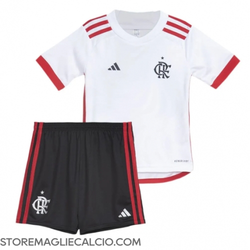 Flamengo Maglia Gara Trasferta Repliche 2024-25 Bambino Maniche Corte Flamengo Maglia Gara Trasferta Repliche 2024-25 Bambino Maniche Corte